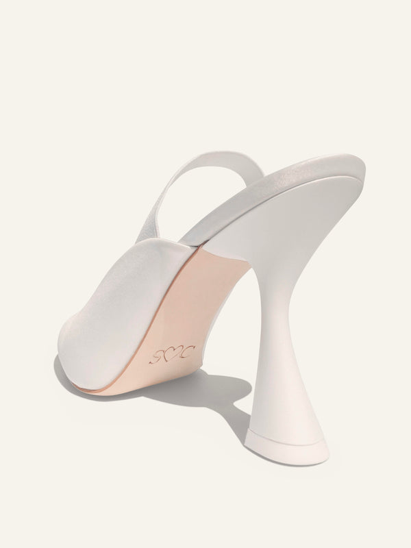 Maniac Slingback Bright Ivory Bridal PRE-ORDER