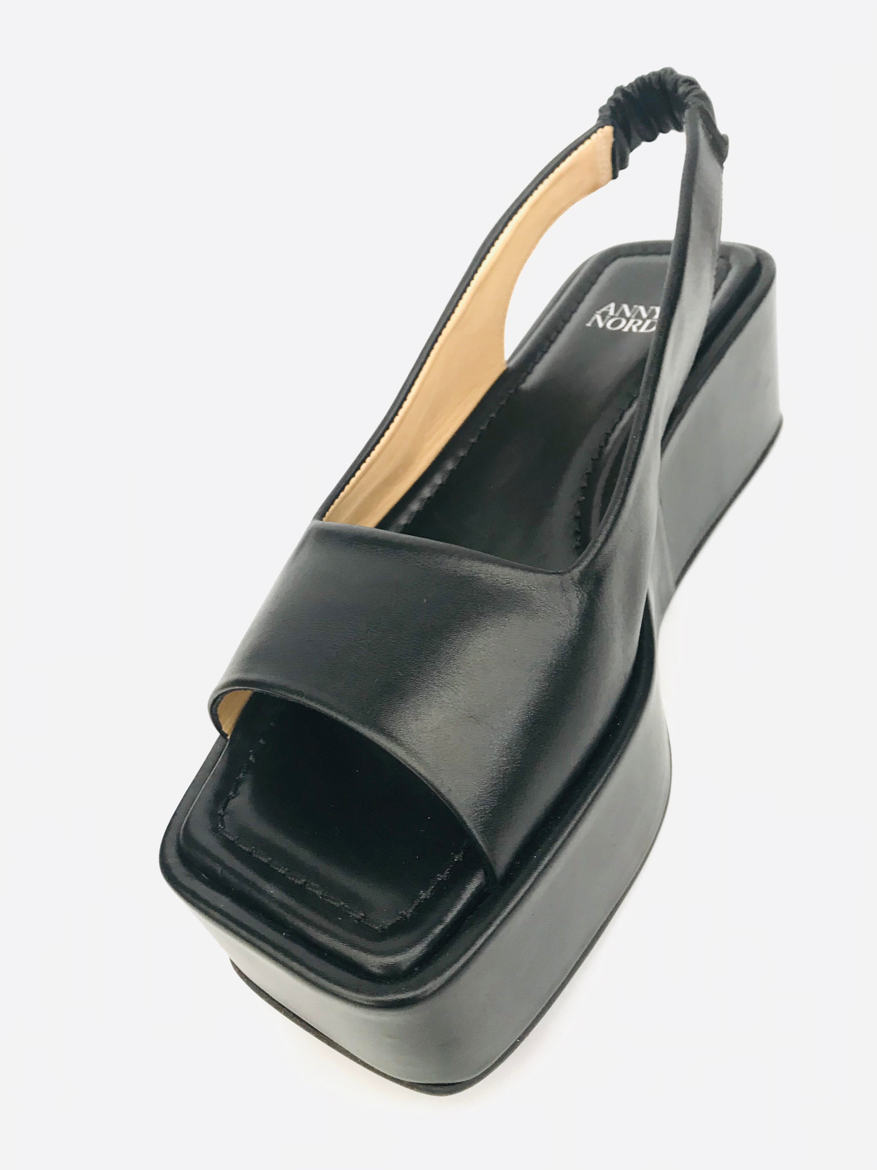 ANNY NORD - LEVEL UP slingback black -angle