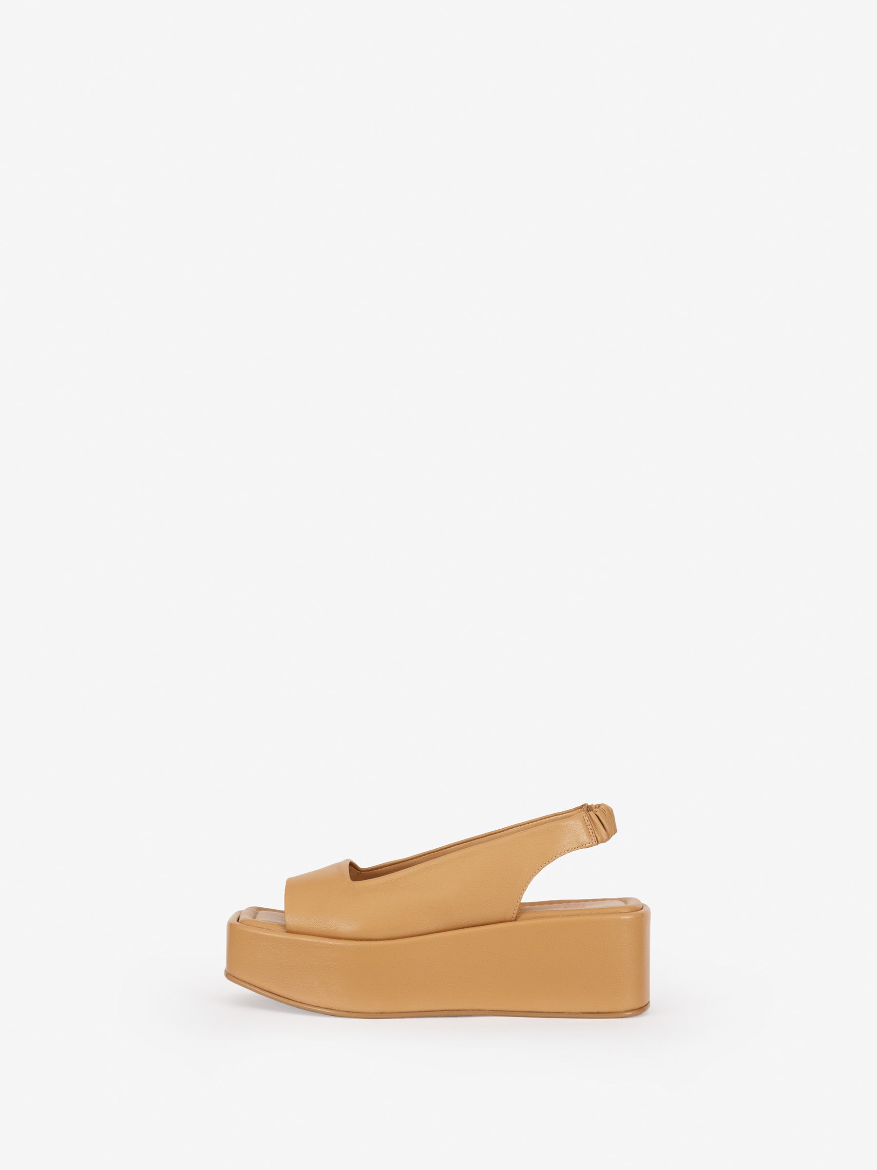 "Level up" - beige platform sandals from premium Swedish shoe brand ANNY NORD